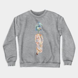 Portrait of a lady feat. Schiaparelli & florals Crewneck Sweatshirt